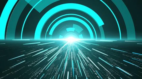 Visionary programming and coding of future software Stock Illustration