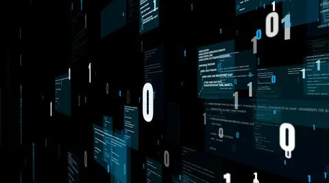 Visionary programming and coding of future software イラスト素材