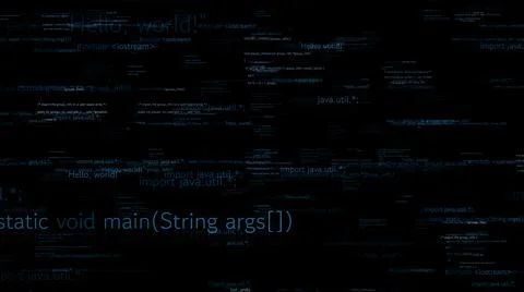 Visionary programming and coding of future software イラスト素材