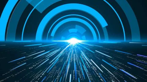 Visionary programming and coding of future software Stock Illustration