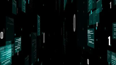 Visionary programming and coding of future software Stock Illustration