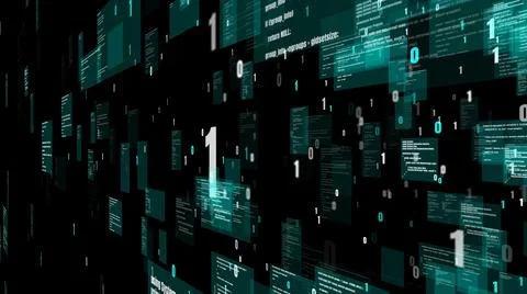 Visionary programming and coding of future software イラスト素材