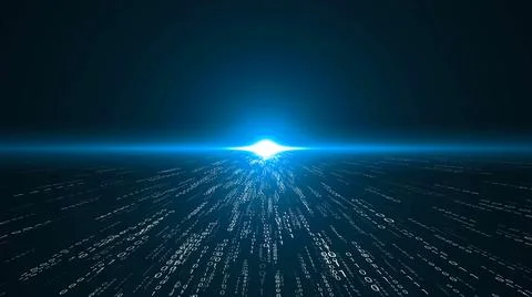 Visionary programming and coding of future software Stock Illustration