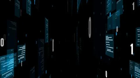 Visionary programming and coding of future software Stock-Illustration