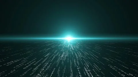 Visionary programming and coding of future software Stock Illustration