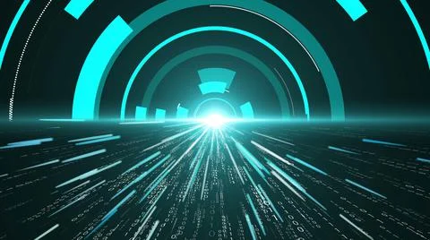 Visionary programming and coding of future software Stock Illustration