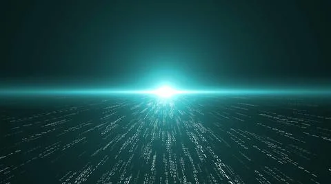 Visionary programming and coding of future software Stock Illustration