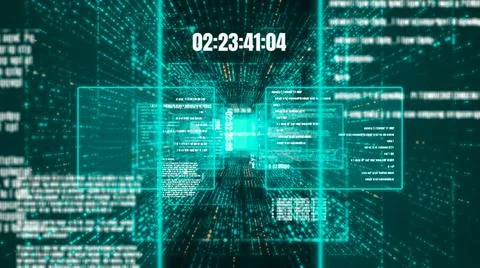 Visionary programming and coding of future software イラスト素材