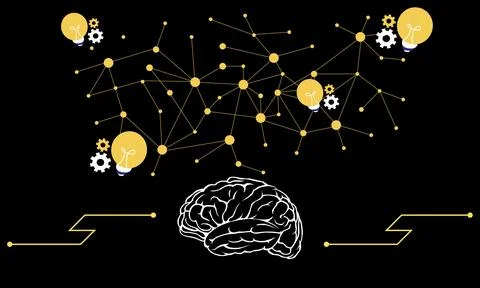 Visionary technology vector Stock Illustration