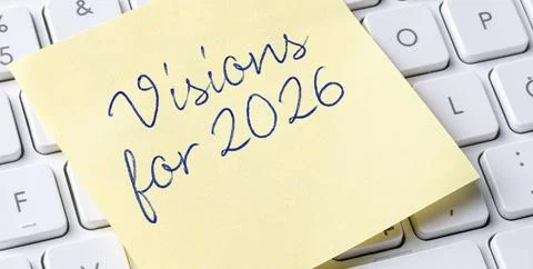 Visions for 2026 Foto stock