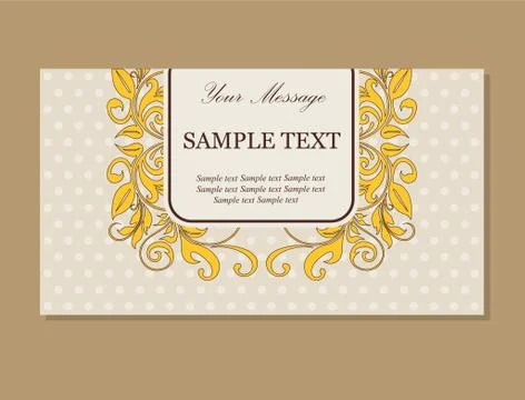 Visit card Stock Illustration