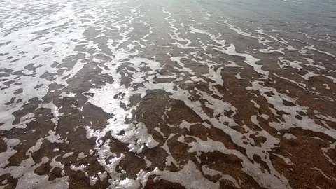 Visit Durdle Door, during COVID-19 pandemic, 2020. Waves Stock Footage 144138372