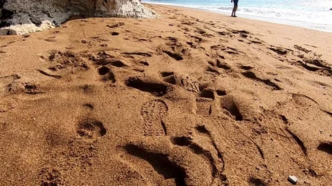 Visit Durdle Door, during COVID-19 pandemic, 2020 Stock Footage 144138382