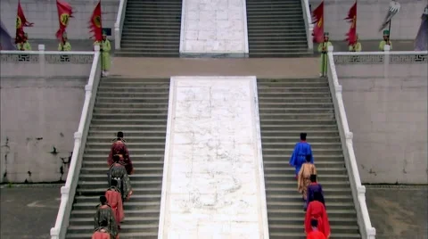 Visit the emperor Stock-Footage 58366582