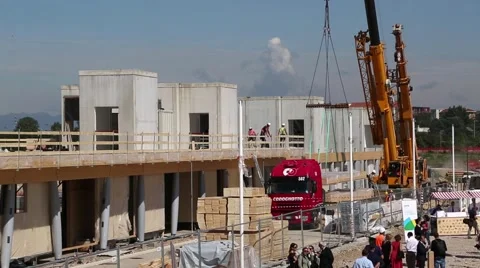 Visit to the Expo 2015 site-7.mp4 Stock Footage 42831782