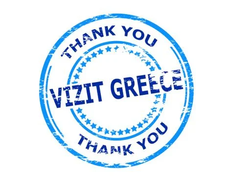 Visit Greece Stock Illustration