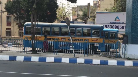 Visit Kolkata by Bus Stock Footage 246634861