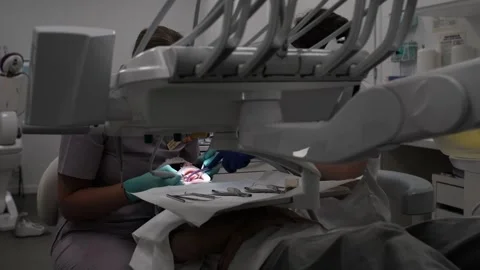 Visit to an orthodontist 스톡 동영상 307493660