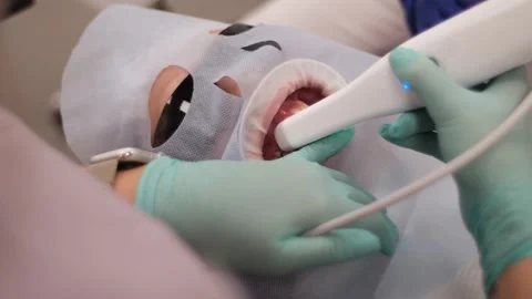 Visit to an orthodontist 스톡 동영상 307493960