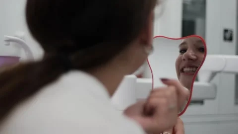 A visit to the orthodontist 스톡 동영상 307494052