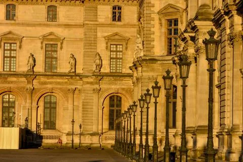 Visit of Paris and its monuments, capital of France in summer visit of Par... Stock-Fotos