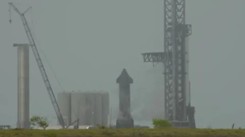 A Visit to SpaceX Boca Chica03 Stock Footage 303976683