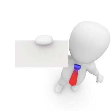 Visiting card red blue Stock Illustration