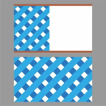 Visiting card sample Stock Illustration