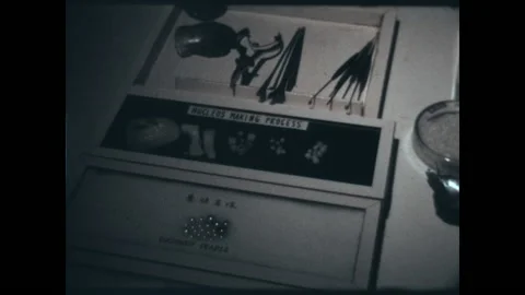 Visiting the Pearl Museum 1972 Stock Footage 159761483