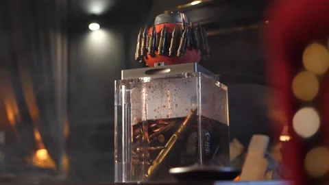 Visitor cafe Smoking a hookah Stock Footage 137490350