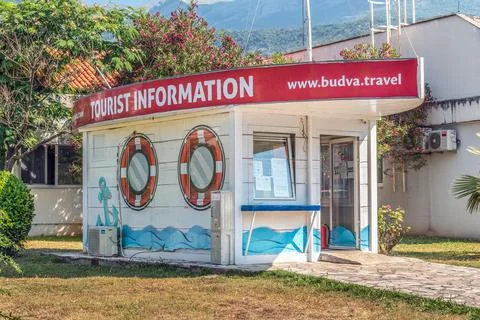 Visitor center in Budva Stock Photos