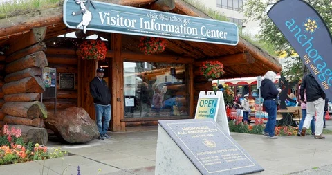 Visitor Center Stock Footage 92841211