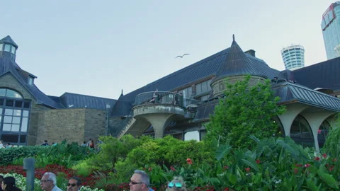 Visitor centre in Niagara Falls Video stock 218265907