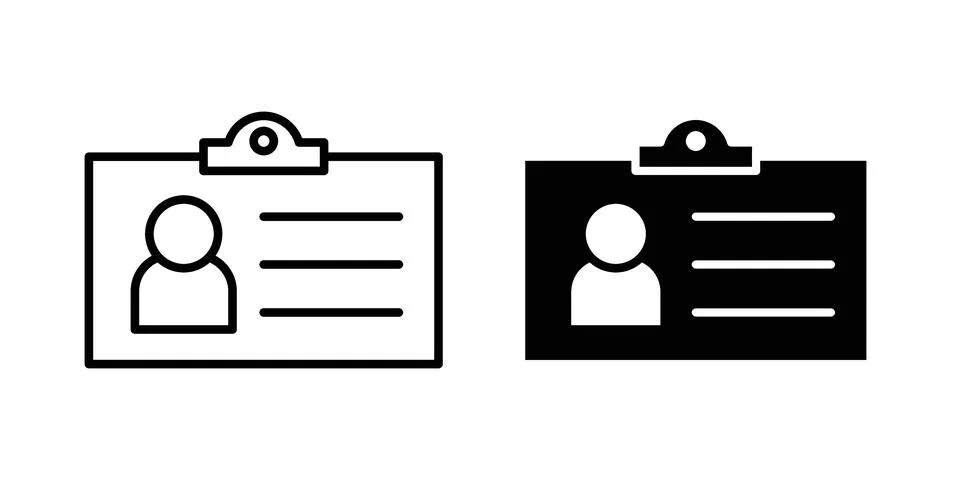 Visitor icon set, collection of vector icons Stock Illustration