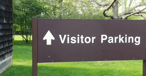 Visitor Parking Stock Footage 130546888