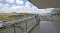 The visitors center of the Miraflores Locks in Panama City, Panama 4k or 4k+ Resolution