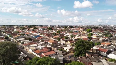Vista aérea de cidade Stock Footage 239269692