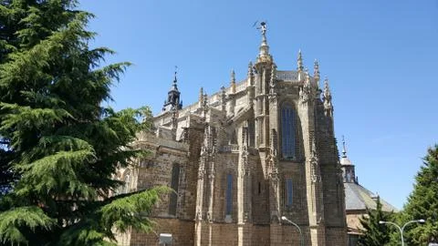 Vista de edificios importantes, foto 4, en Astorga, León, España Stock Photos