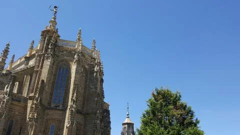Vista de edificios importantes, foto 6, en Astorga, León, España Stock Photos