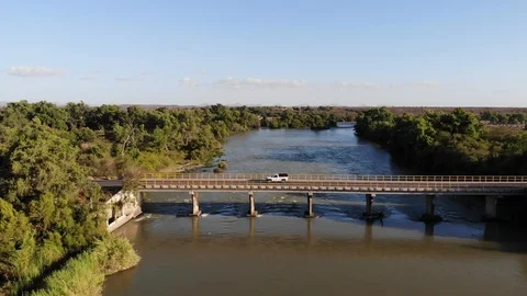 Vista del Río Fuerte, en las cercanías... | Stock Video | Pond5