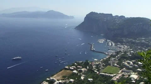 Vista over Capri Stock-Footage 21438553
