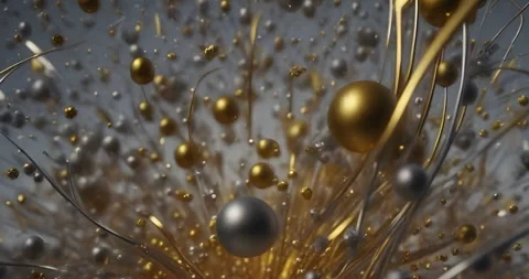 Visual 3D art loop Stock Footage 284234084