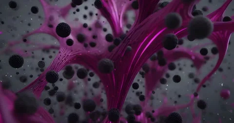 Visual 3D art loop Stock Footage 284234226