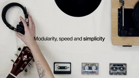 Visual Audio Player (Equalizer) 4K After Effects stock