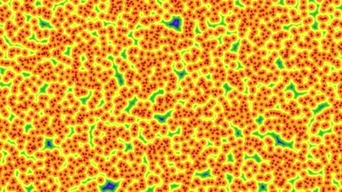 Visual color background. Generation of visual effects. Background for video Video stock 236546393