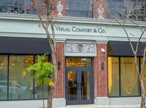 Visual Comfort &amp; Co. Store Front in New Orleans Stock Photos