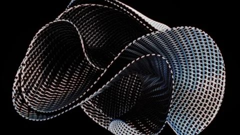 Visual Delight with a Kaleidoscopic Loop Designed for Party Atmosphere Stock Footage 296217932