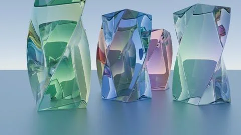 A visual depiction of data being organized and categorized into structured fo Stock Illustration