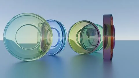 A visual depiction of data being organized and categorized into structured fo Stock Illustration