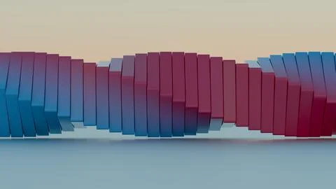 A visual depiction of data being organized and categorized into structured fo Stock Illustration
